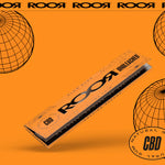 Dieses Bild zeigt ein stilvoll gestaltetes Verpackungsdesign für Papier, das für das langsame Abbrennen von kleinen knospe CBD- und Cannabis-Produkten entwickelt wurde.